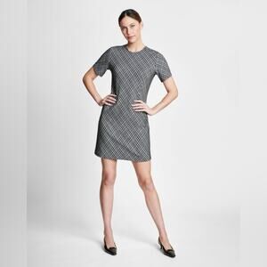 Spanx Ponte Mini Dress In Jacquard Size Large